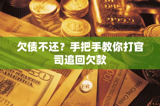 武汉欠债不还？手把手教你打官司追回欠款
