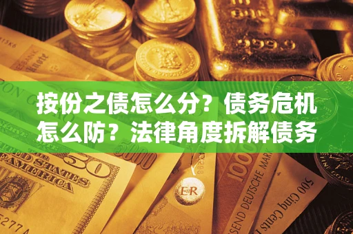 武汉按份之债怎么分？债务危机怎么防？法律角度拆解债务分配与风险自保指南