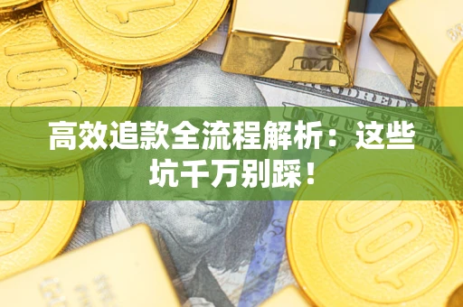 武汉高效追款全流程解析：这些坑千万别踩！