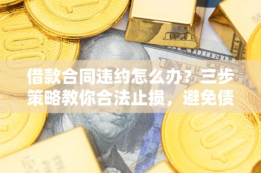 武汉借款合同违约怎么办？三步策略教你合法止损，避免债务危机升级