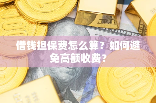 武汉借钱担保费怎么算？如何避免高额收费？