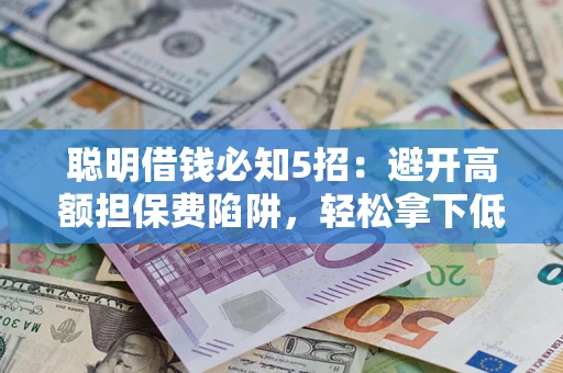 武汉聪明借钱必知5招：避开高额担保费陷阱，轻松拿下低息贷款